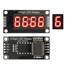 Arduino TM1637 светодиодный модуль 0,56" ( красный ) Arduino TM1637 светодиодный модуль 0,56" ( красный )