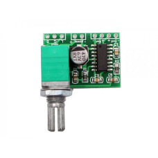 Усилитель звука модуль PAM8403 smd 2x3W 4 Om 5V с регулятором