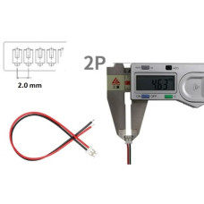 Шнур соединительный JST-PH-2.0-02P ( PH-2Y ) гнездо Шнур соединительный JST-PH-2.0-02P ( PH-2Y ) гнездо