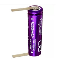Аккумулятор литий-ионный (Li-Ion) INR14500 L10 3,7V 1050 mAh с выводами Аккумулятор литий-ионный (Li-Ion) INR14500 L10 3,7V 1050 mAh с выводами