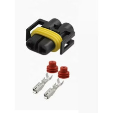 Разъем герметичный авто  2pin 1,5mm ( DJ7028Y-2.8-21 )