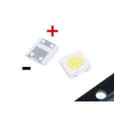 Светодиод белый холодный smd 1W 3,2-3,4V 6000-6500K
