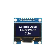Arduino Oled-дисплей 1,3 " модуль 128X64 7pin (белый) Arduino Oled-дисплей 1,3 " модуль 128X64 7pin (белый)
