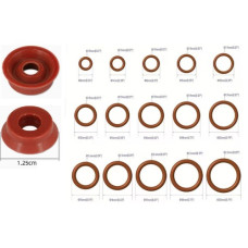 Комплект уплотнительных колец для Jura, Krups, Melitta и AEG 27pcs Комплект уплотнительных колец для Jura, Krups, Melitta и AEG 27pcs