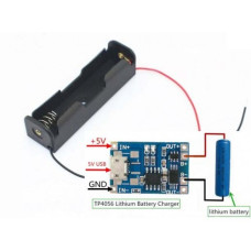 Контроллер заряда Li-ion аккумулятора (TP4056) гн USB Type-C Контроллер заряда Li-ion аккумулятора (TP4056) гн USB Type-C