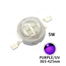 Светодиод 5W ультрафиолет 6-7VDC UV-LED-5W-390nm Светодиод 5W ультрафиолет 6-7VDC UV-LED-5W-390nm