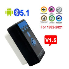 Диагностический инструмент ELM327 mini OBD2 V1.5 Bluetooth 5.1 ( Android )