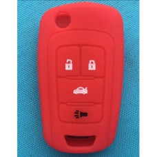 Чехол для Chevrolet 4кн Camaro Cruze Volt Equinox Spark (силиконовый) Red Чехол для Chevrolet 4кн Camaro Cruze Volt Equinox Spark (силиконовый) Red
