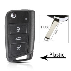 Корпус ключа Skoda Octavia A7 Seat Leon Altea Ibiza ( жало HU66 ) Корпус ключа Skoda Octavia A7 Seat Leon Altea Ibiza ( жало HU66 )