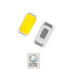 Светодиод белый холодный smd 0,5W 3-3,3V 50-55Lm 6000-6500K Светодиод белый холодный smd 0,5W 3-3,3V 50-55Lm 6000-6500K