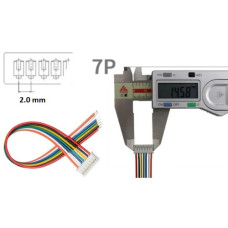 Шнур соединительный JST-PH-2.0-07P ( PH-7Y ) гнездо Шнур соединительный JST-PH-2.0-07P ( PH-7Y ) гнездо