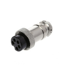 Гнездо GX16-5pin металл на кабель