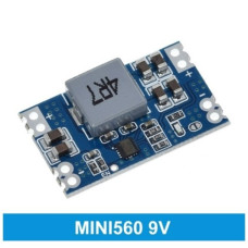 Понижающий преобразователь DC-DC 4A (7-20V~9V) Mini 560 Понижающий преобразователь DC-DC 4A (7-20V~9V) Mini 560