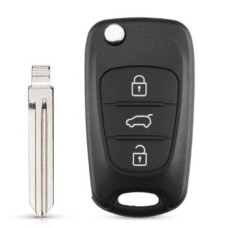 Корпус ключа KIA / Hyundai 3 кнопки ( жало HYN14R )
