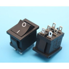 Переключатель 220V 6pin 2 положения KCD1-2-202