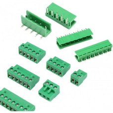 Клеммник разъемный HT508-08R+K ( 300V 16A ) комплект