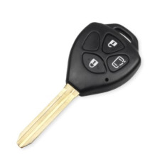 Корпус ключа TOYOTA 3 кнопки ( жало 45mm MLTOYO-15.P6 ) с логотипом
