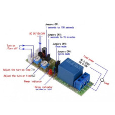 Таймер JK11  5V V1.8 ( 0-15 min )