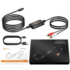 Оптический аудио декодер звука S/PDIF - RCA 192KHZ NTK004a Оптический аудио декодер звука S/PDIF - RCA 192KHZ NTK004a