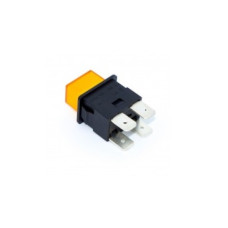 Выключатель пылесоса PS23-16  16A 250V с подсветкой (желтая)