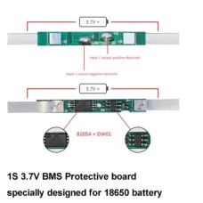 Контроллер заряда Li-ion аккумулятора BMS 1S 3A 3,7V Контроллер заряда Li-ion аккумулятора BMS 1S 3A 3,7V