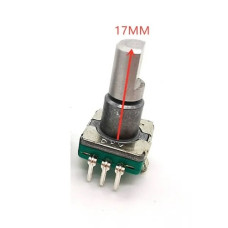 Энкодер EC11 5 Pin ( 17мм мет. лыска ) Энкодер EC11 5 Pin ( 17мм мет. лыска )