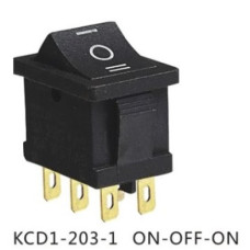 Переключатель 220V 6pin 3 положения KCD1-203-1 Переключатель 220V 6pin 3 положения KCD1-203-1