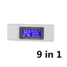 Тестер USB2.0 9 in1 QC2.0 3.0 4-30 ( VA031B ) Тестер USB2.0 9 in1 QC2.0 3.0 4-30 ( VA031B )