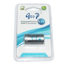 Аккумулятор литий-ионный (Li-Ion) CR123A 1000mAh 3,7V ( 16340, LR123A, CR16340, LC16340 R123 ) Аккумулятор литий-ионный (Li-Ion) CR123A 1000mAh 3,7V ( 16340, LR123A, CR16340, LC16340 R123 )