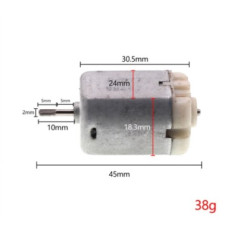 Мотор FC-280 10мм DC 12V 11800 об./мин. с насечкой Мотор FC-280 10мм DC 12V 11800 об./мин. с насечкой