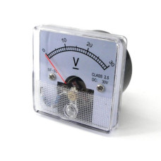 Головка измерительная (вольтметр) SF-50 0-30V DC ( SF50 ) Головка измерительная (вольтметр) SF-50 0-30V DC ( SF50 )