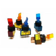 Тумблер 12V короткий с подсветкой