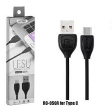 Шнур штекер USB-А - штекер USB Type-C 1м RC-050a Шнур штекер USB-А - штекер USB Type-C 1м RC-050a