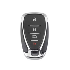 Корпус ключа Chevrolet 4 кнопки ( жало HU100 ) Malibu Camaro Equinox Cruze Spark