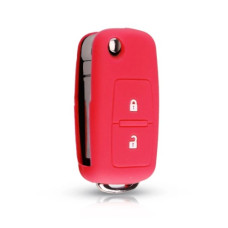 Чехол для VW VOLKSWAGEN 2кн Caddy Sharan Bora Passat (силиконовый) Red Чехол для VW VOLKSWAGEN 2кн Caddy Sharan Bora Passat (силиконовый) Red