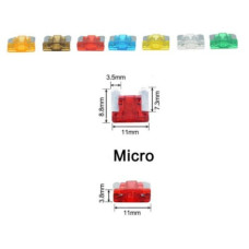 Предохранитель авто  2А micro ( малые )