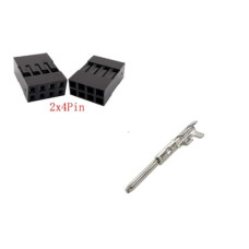 Штекер JST SM Dupont 2,54 мм 2x4 pin Штекер JST SM Dupont 2,54 мм 2x4 pin