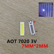 Светодиод LED подсветки TV 3,2-3,4V 2W 40Lm 8000-10000K (AOT) Светодиод LED подсветки TV 3,2-3,4V 2W 40Lm 8000-10000K (AOT)
