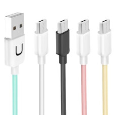 Шнур штекер USB-А - штекер USB miсro 5pin 1м NB36 Шнур штекер USB-А - штекер USB miсro 5pin 1м NB36