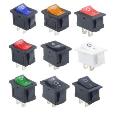 Переключатель 220V 2pin 2положения (без подсветки) KCD1 ( KCD5-101 ) Переключатель 220V 2pin 2положения (без подсветки) KCD1 ( KCD5-101 )