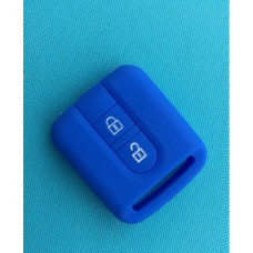 Чехол для Nissan 2кн PR Terrano Micra Patrol ( силиконовый ) Blue Чехол для Nissan 2кн PR Terrano Micra Patrol ( силиконовый ) Blue
