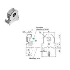 Энкодер EC05E 1220201 smd Энкодер EC05E 1220201 smd