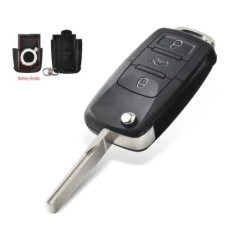 Корпус ключа VW VOLKSWAGEN 3 кнопки ( батарейка на корпусе CR2032 )