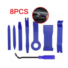 Набор авто демонтаж пластик 8 pcs (синий)