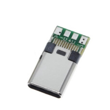 Штекер USB Type-C на кабель Штекер USB Type-C на кабель