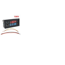 Вольтамперметр 0.28" 100VDC 10A DC ( красный-синий ) 4 разряда M4430