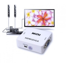 Видео конвертер HDMI - VGA  + звук ( HDMI2VGA )