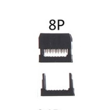 Разъем IDC-08P (F)  ( DS1016-8 FC-8P )