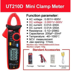 Токовые клещи UT-210D ( UT210D ) Токовые клещи UT-210D ( UT210D )