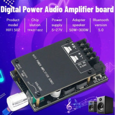 Усилитель звука модуль ZZ-502C 50W + 50W Bluetooth 5,0 Усилитель звука модуль ZZ-502C 50W + 50W Bluetooth 5,0